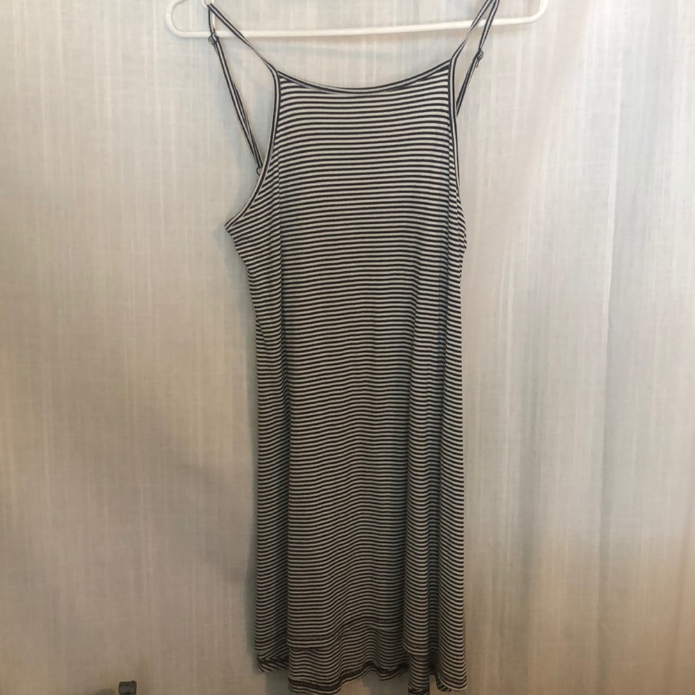 Full Tilt black and white striped dress